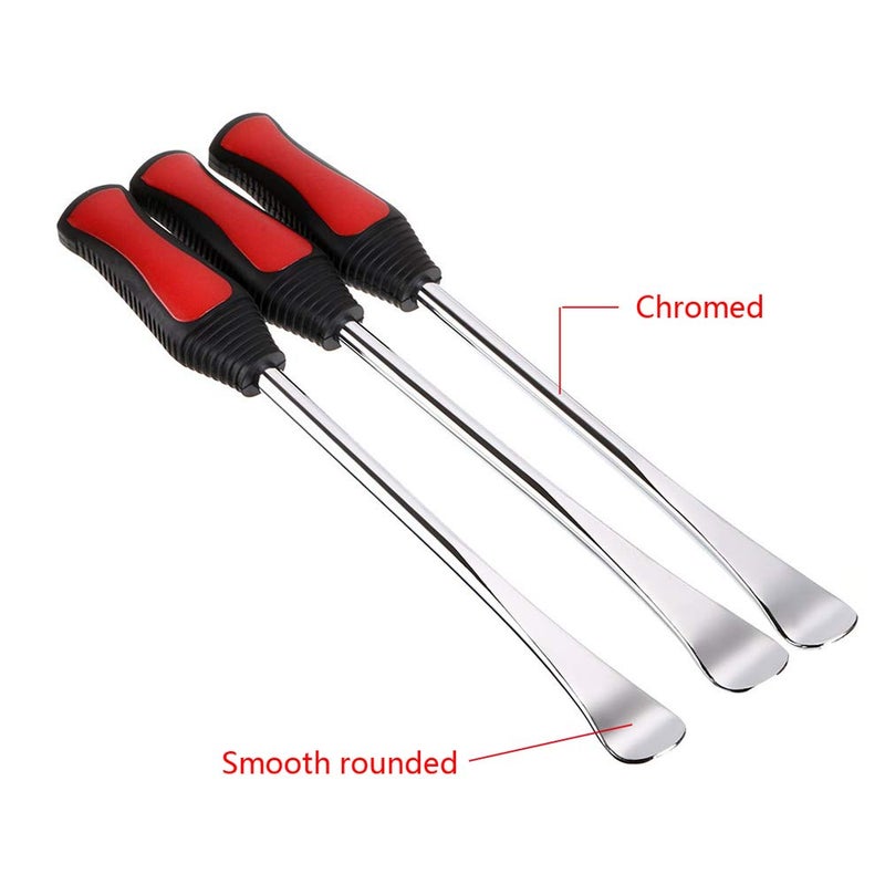 SOOGE Tire Lever Tool Spoon and Wheel Rim Protectors Tool Kit for Motorcycle Dirt Bike Lawn Mower Tire Changing Tools Kit Dirt Bike Touring Set - Image 3